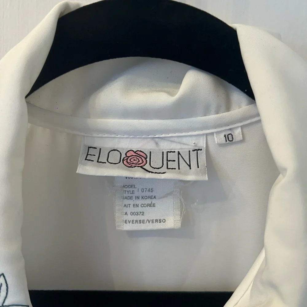 VINTAGE Embroidered Button Up Shirt - Picture 5 of 6